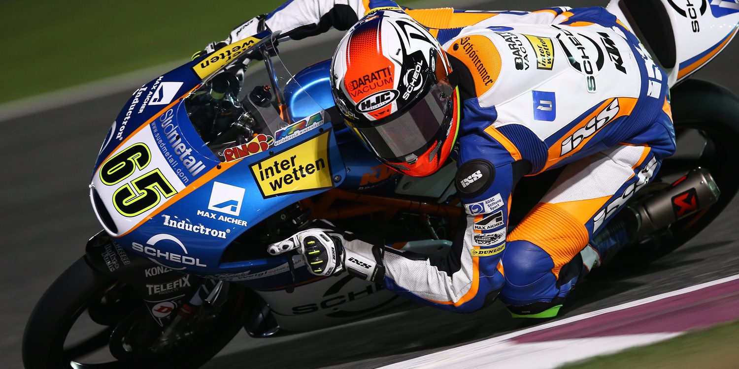 Philipp Oettl, el más rápido in extremis de Moto3
