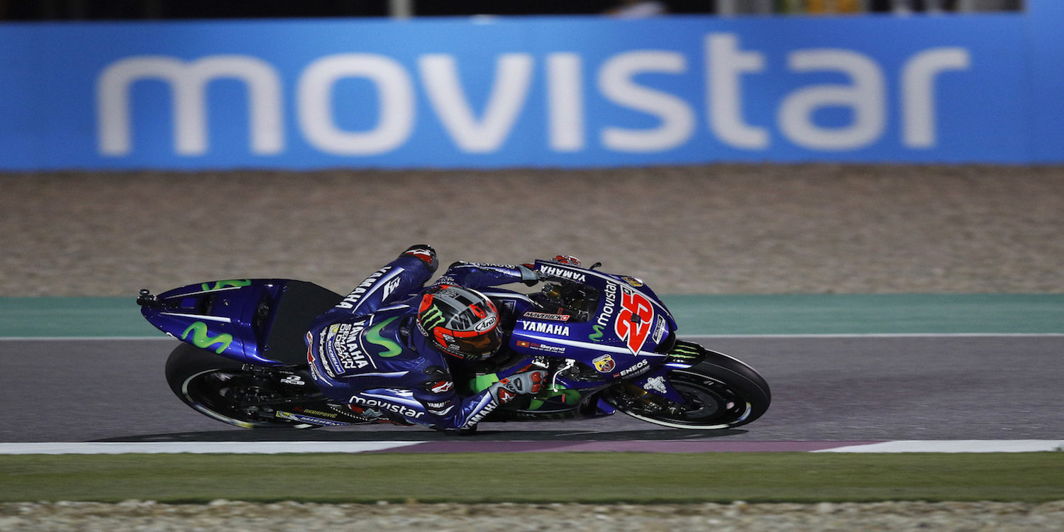 Maverick Viñales prolonga su dominio en Qatar