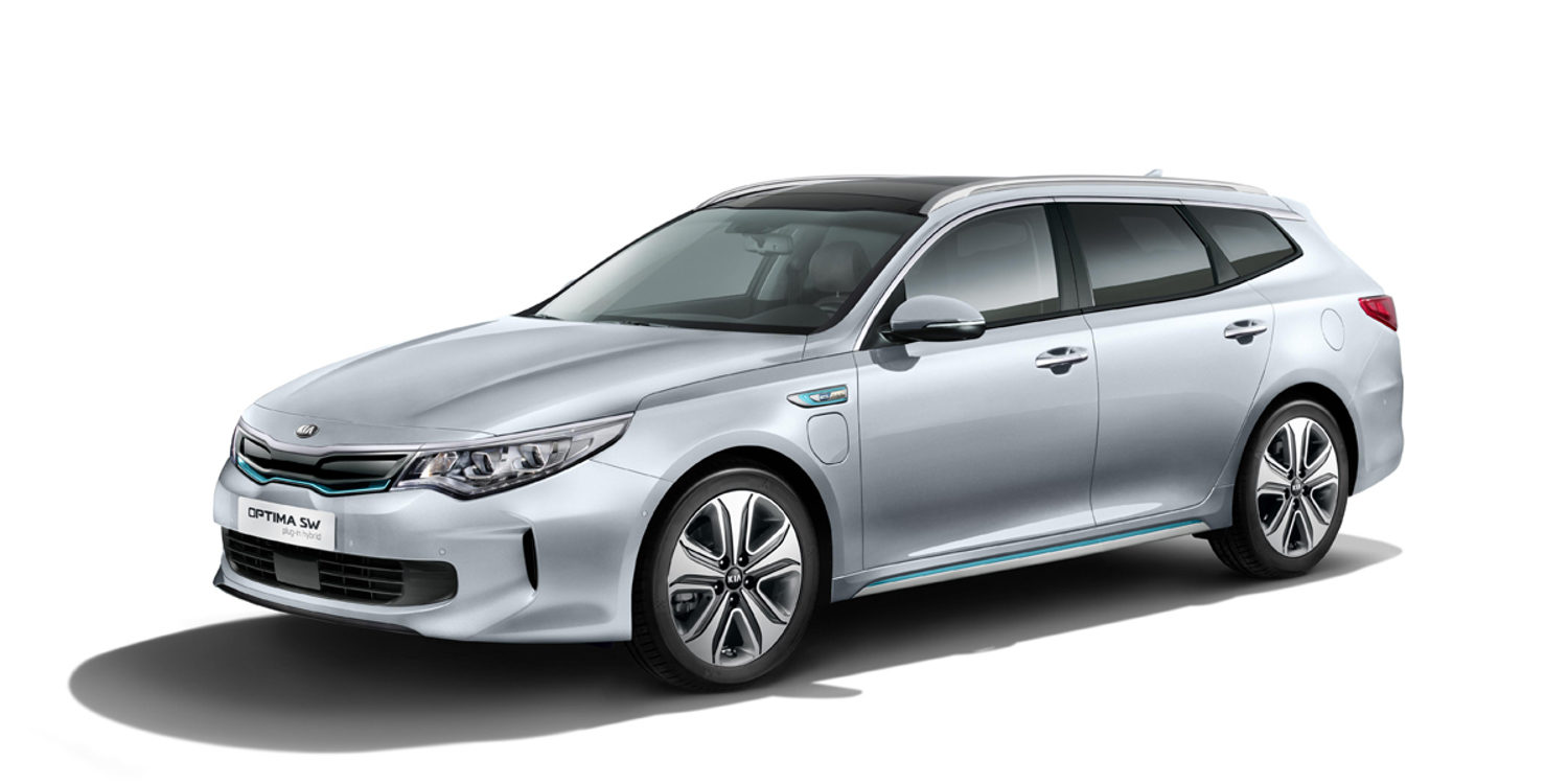 Kia presentó el Optima Sportwagon PHEV