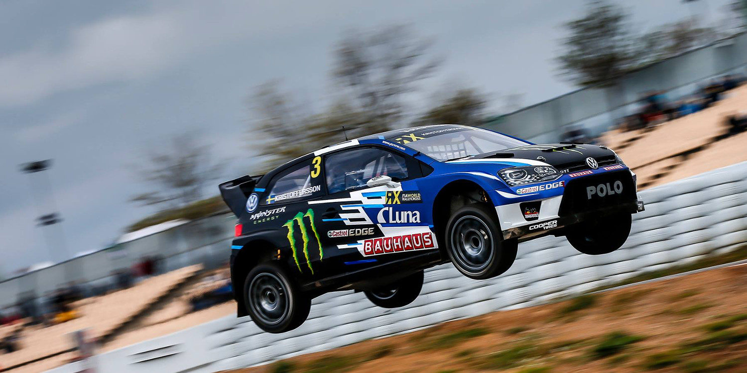 Rallycross Barcelona: Kristoffersson lidera unos locos libres