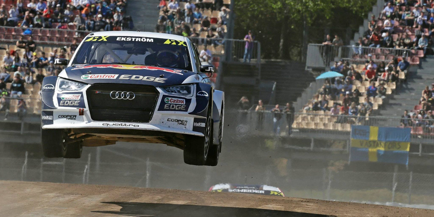 Rallycross Barcelona: Mattias Ekström vuelve a reinar
