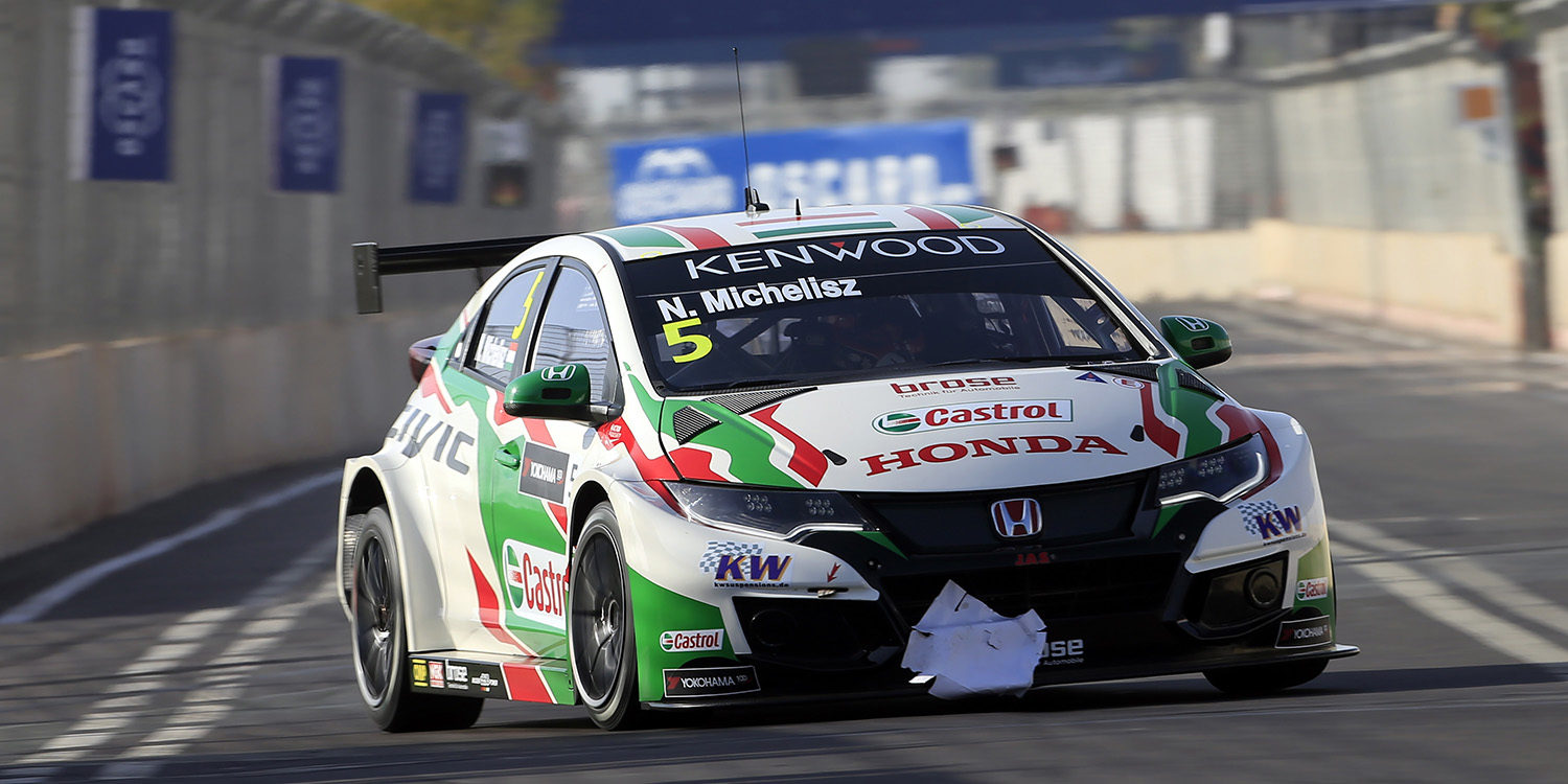 Norbert Michelisz el más rápido en los segundos libres