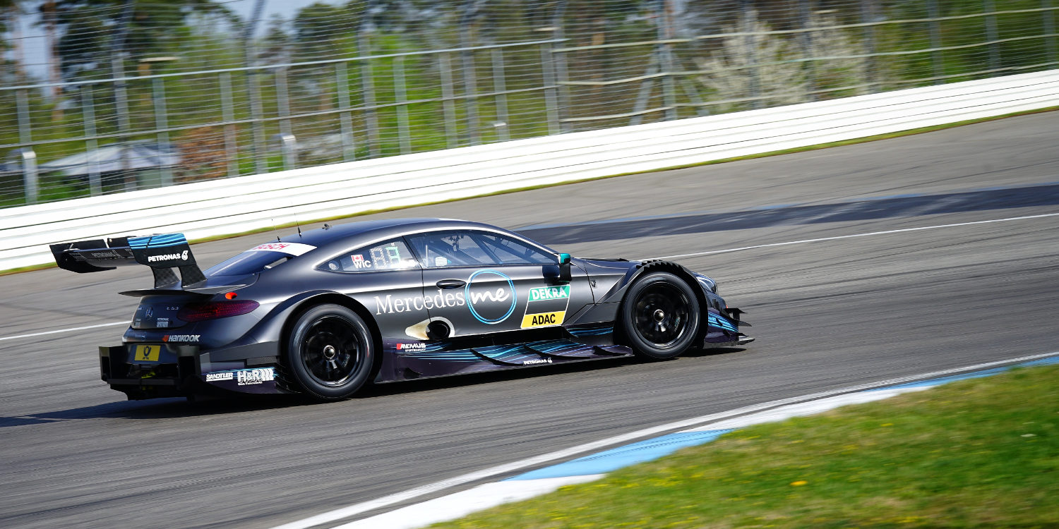 Mercedes-AMG DTM supera los 7000 km en el test de Hockenheim