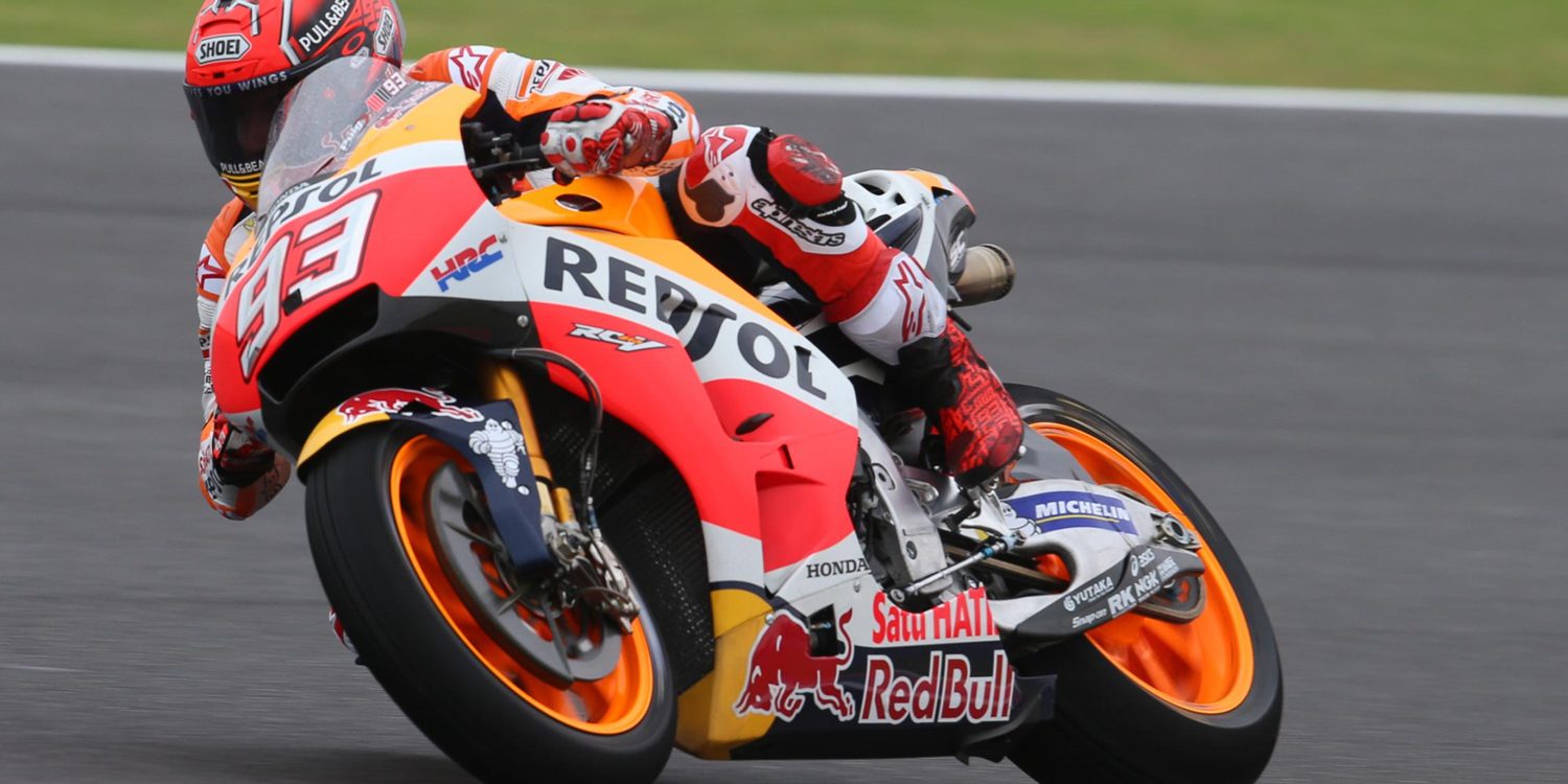 Marc Márquez: "Estoy muy contento de salir mañana desde la primera fila"