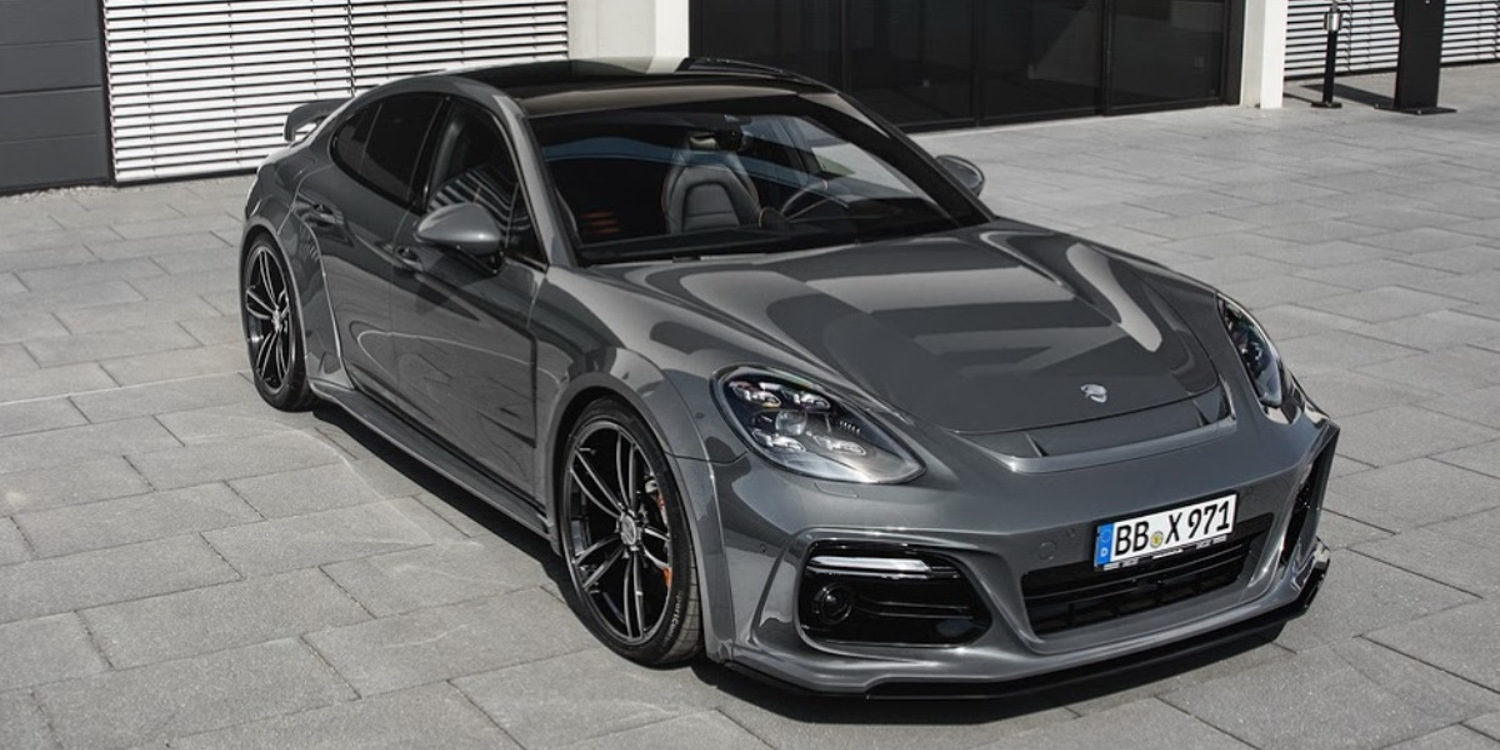 Cambio en la línea del Porsche Panamera con el GrandGT de TechArt