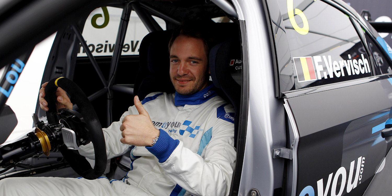 Frédéric Vervisch: "Estoy cogiendo más confianza con el Audi RS3 LMS"