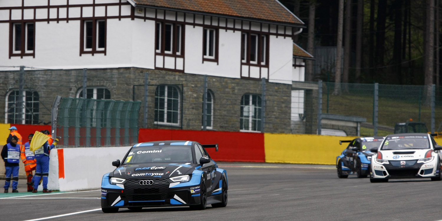Stefano Comini y Maxime Potty, los 'poleman' en Spa