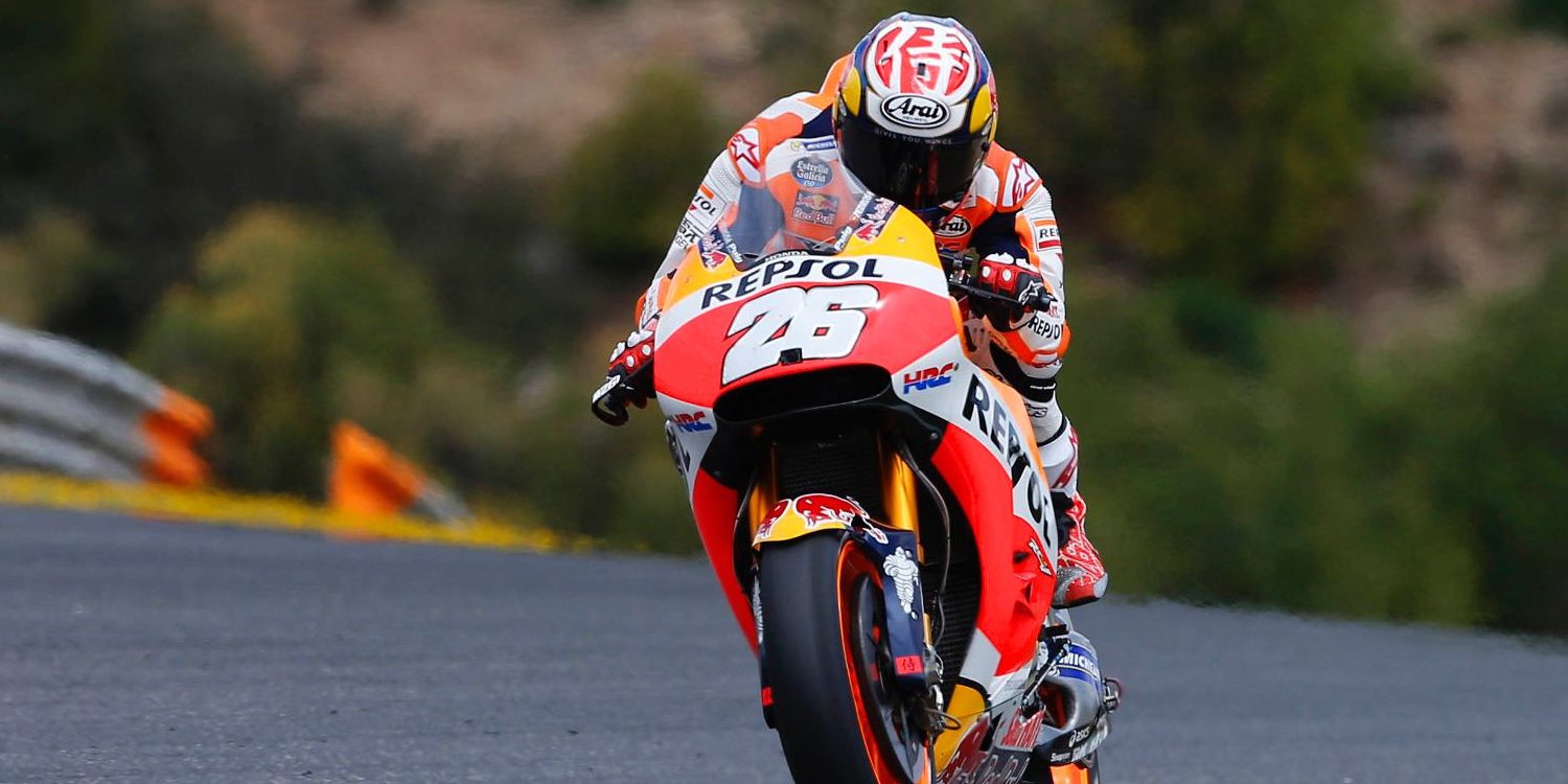 Dani Pedrosa: "Es bonito volver a estar en la zona de los de arriba"