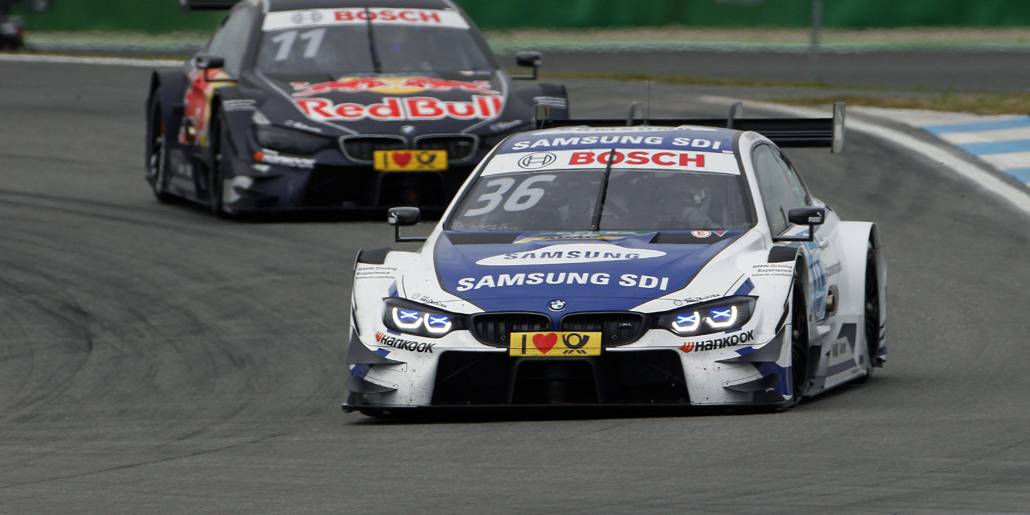 Maxime Martin lidera la sesión de entrenamiento dominical del DTM