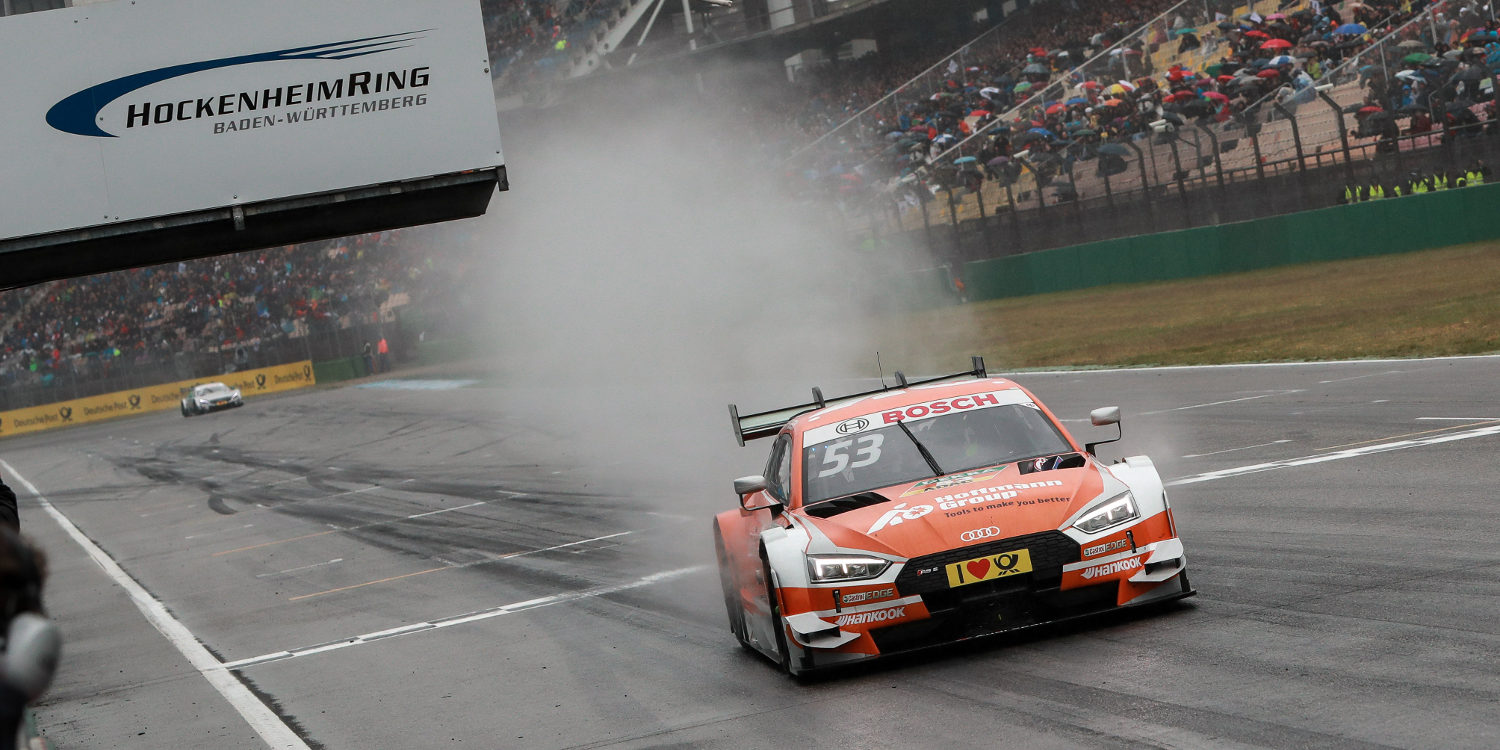 Jamie Green se impone en una lluviosa carrera en Hockenheim