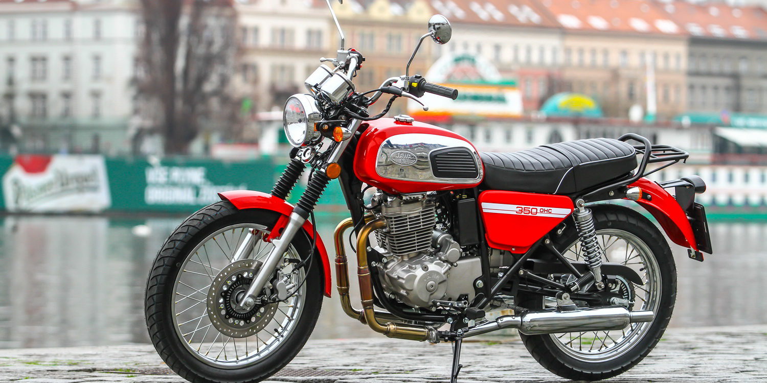 La marca de motociletas JAWA vuelve con la 350 OHC