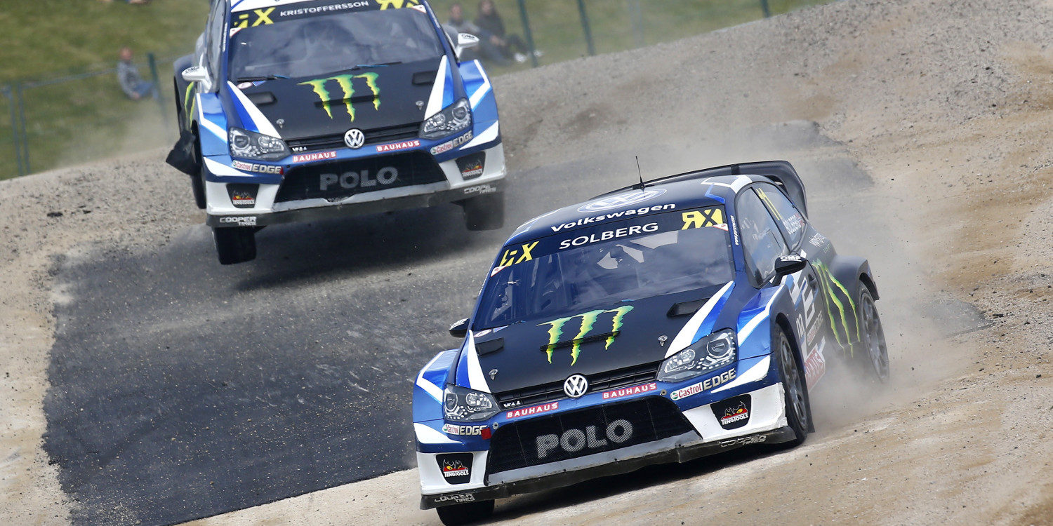 PSRX Volkswagen Sweden enseña a cómo ganar en Mettet