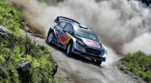 Ogier acelera hacia la victoria frente a un batallador Neuville