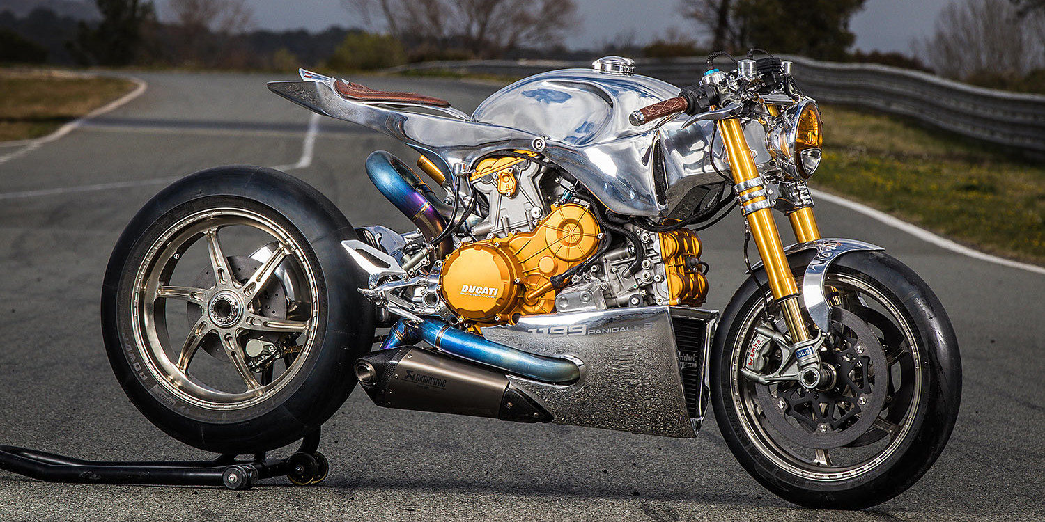 Llegó la exclusiva Ducati Polished Panigale 1199 S by Ortolani Customs