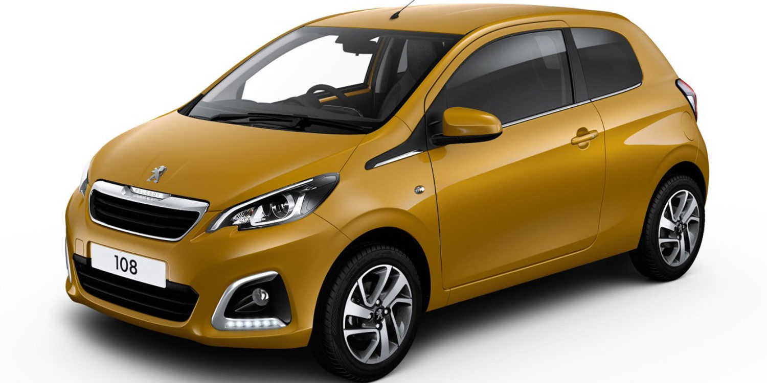 Peugeot lanzó el colorido 108 Collection