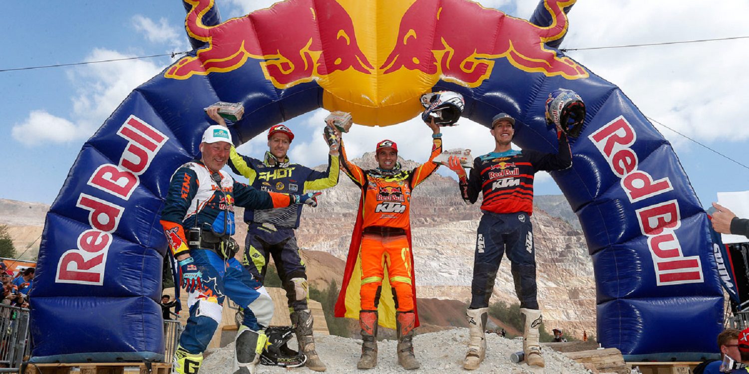 Alfredo Gómez gana el ErzbergRodeo