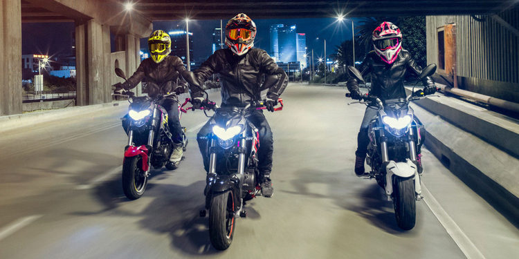 La pequeña Benelli TNT 125