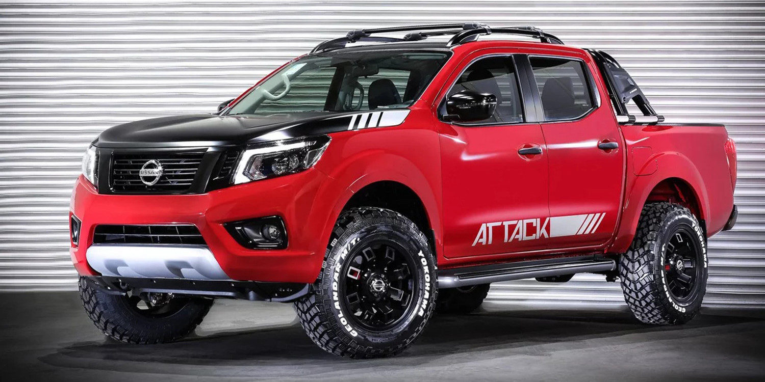 Nissan presentó la NP300 Frontier Attack Concept, La Bestia.