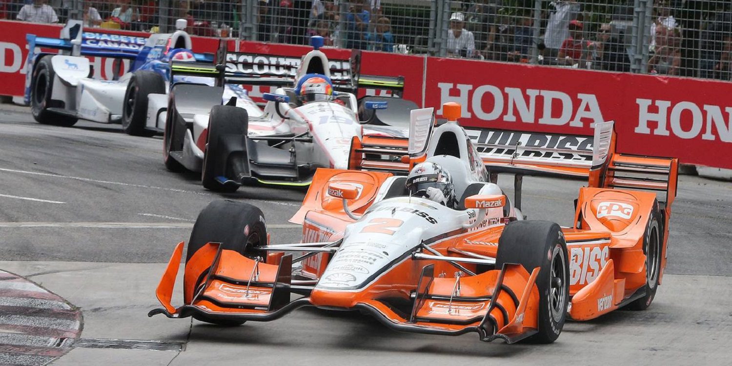 Newgarden en Toronto con algo de suerte