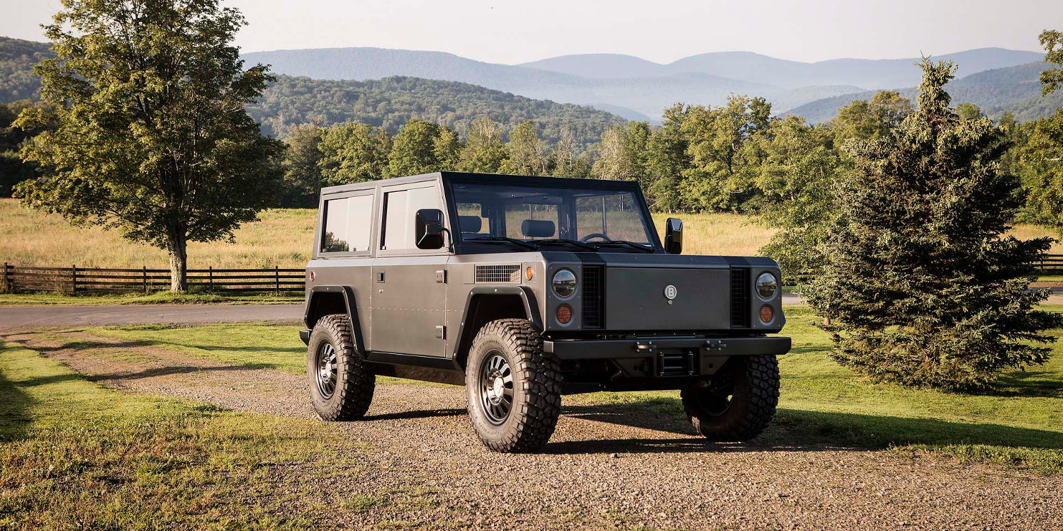 El Bollinger B1, un auténtico 4x4 y 100% eléctrico