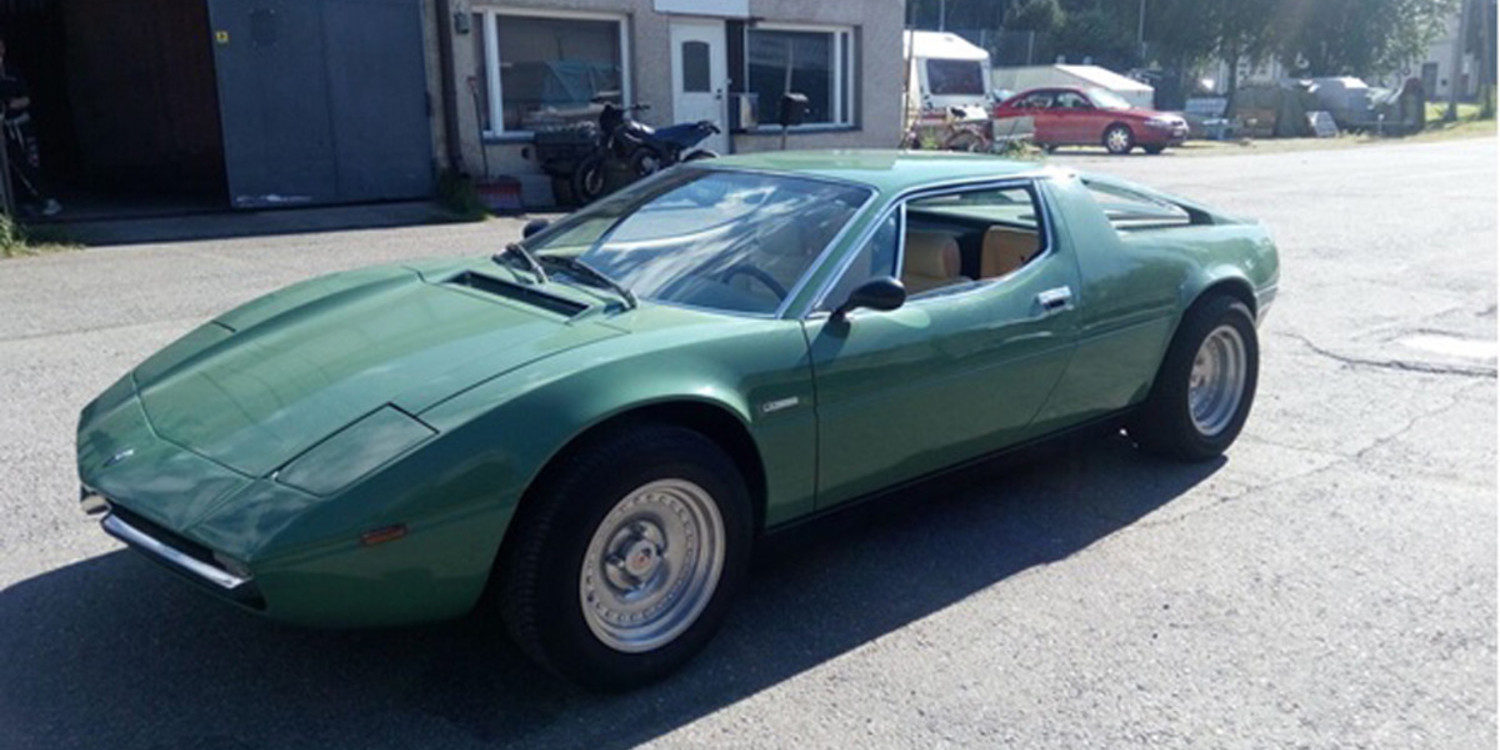 Maserati Merak que fuera de Al-Fayed a subasta
