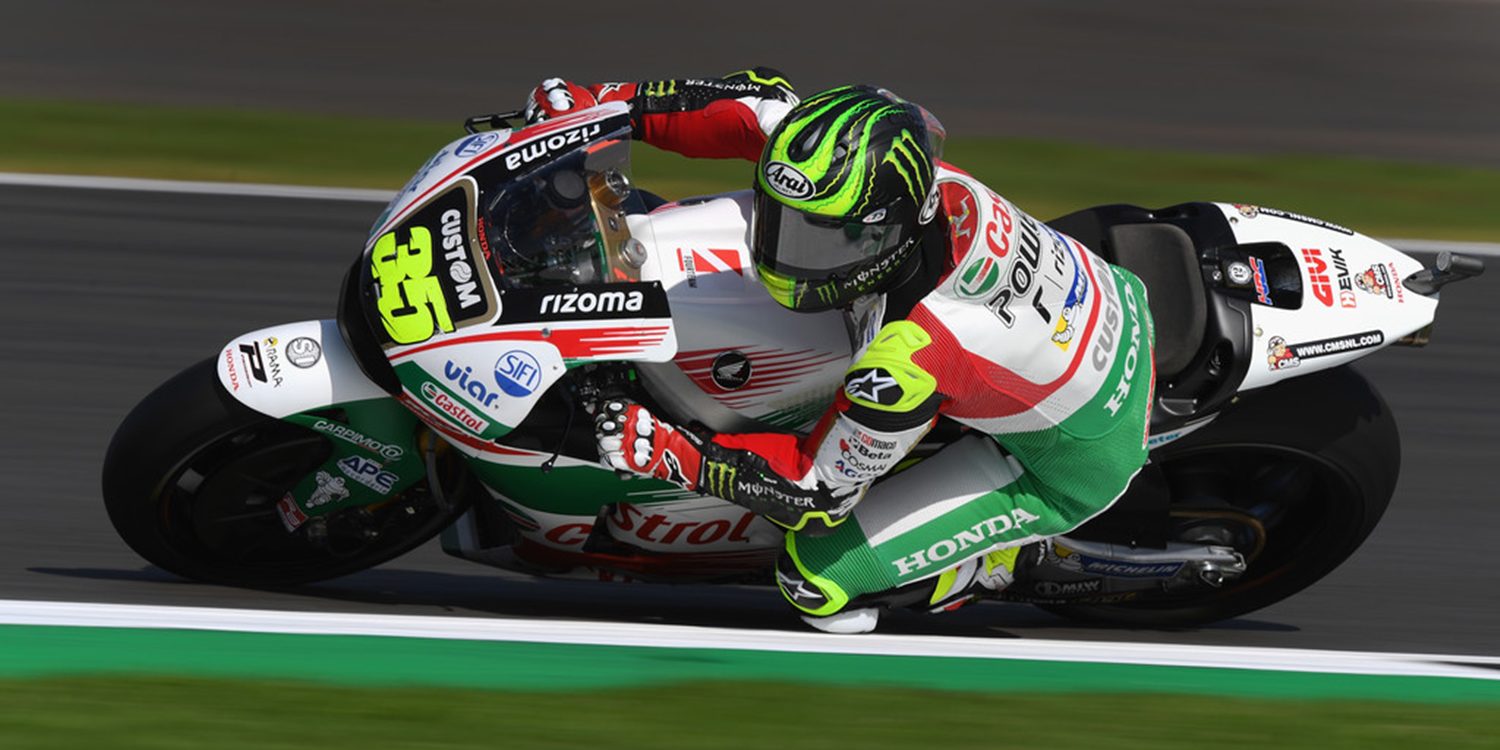 Crutchlow enseña los dientes en casa