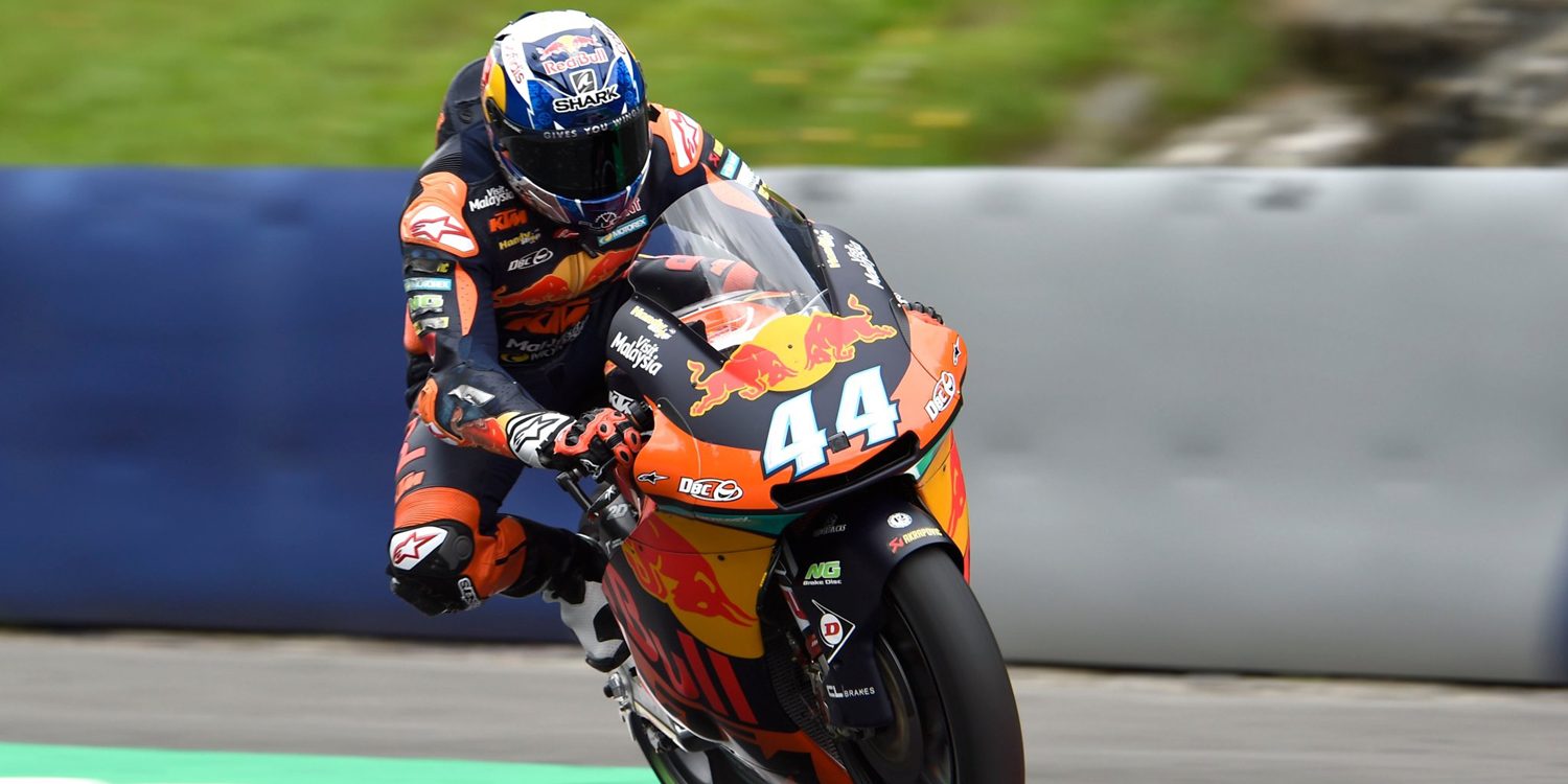 Miguel Oliveira: "Ha sido un buen primer día aquí en Silverstone"