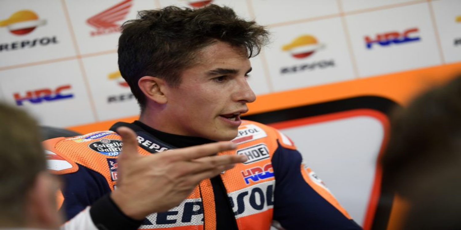 Marc Márquez: "Trabajaremos para conseguir el mejor resultado posible"