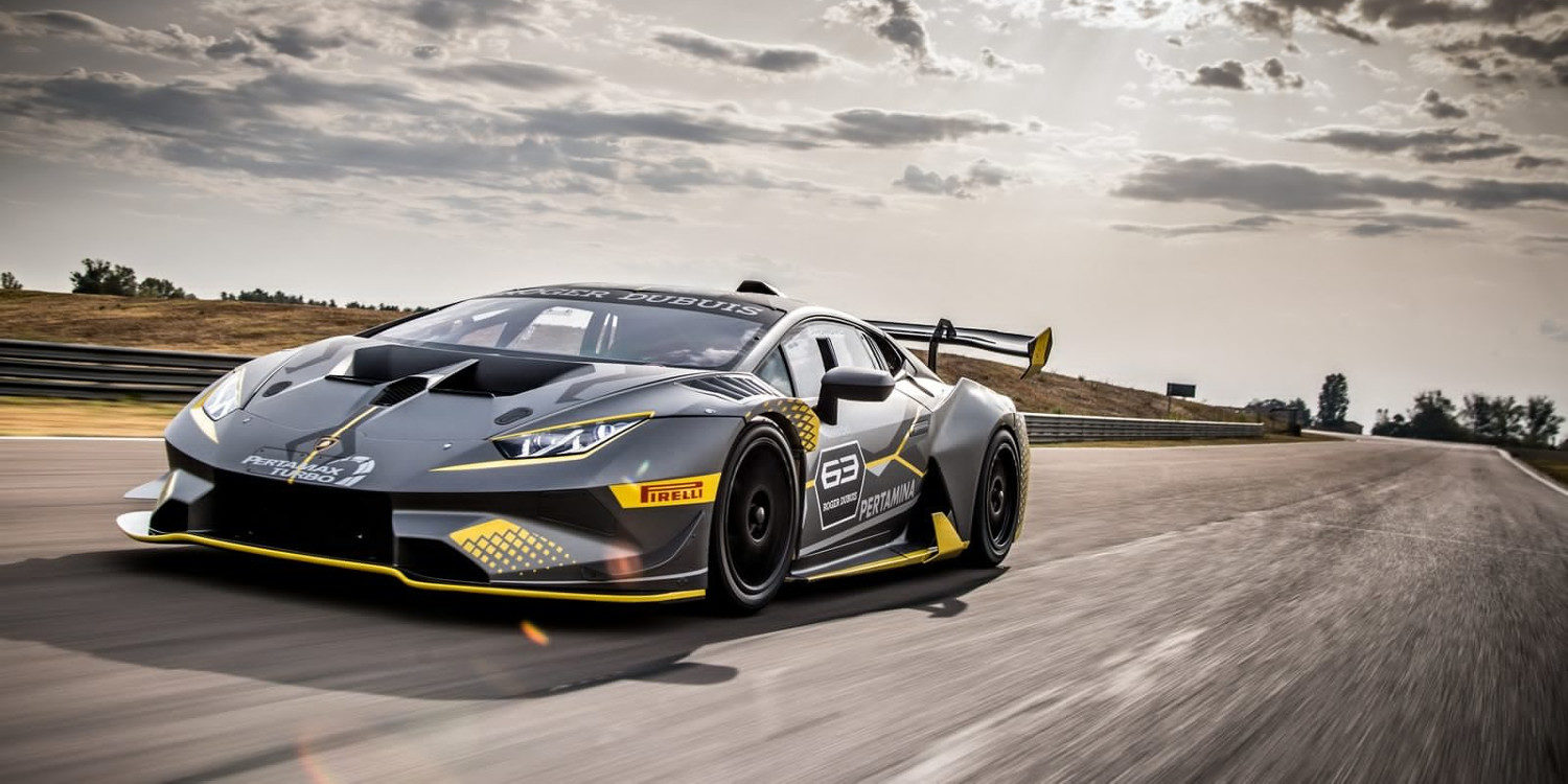 Lamborghini presentó el deportivo Huracán Súper Trofeo EVO