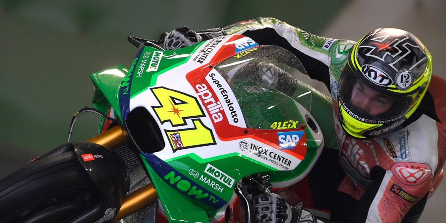 Aleix Espargaró: "Espero repetir el buen fin de semana de Motegi"