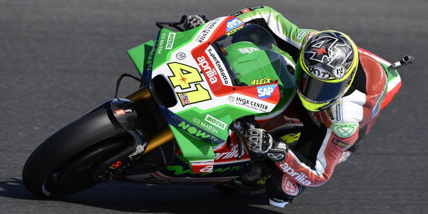 Aleix Espargaró: "No esperaba este crono, estamos haciendo un gran trabajo"