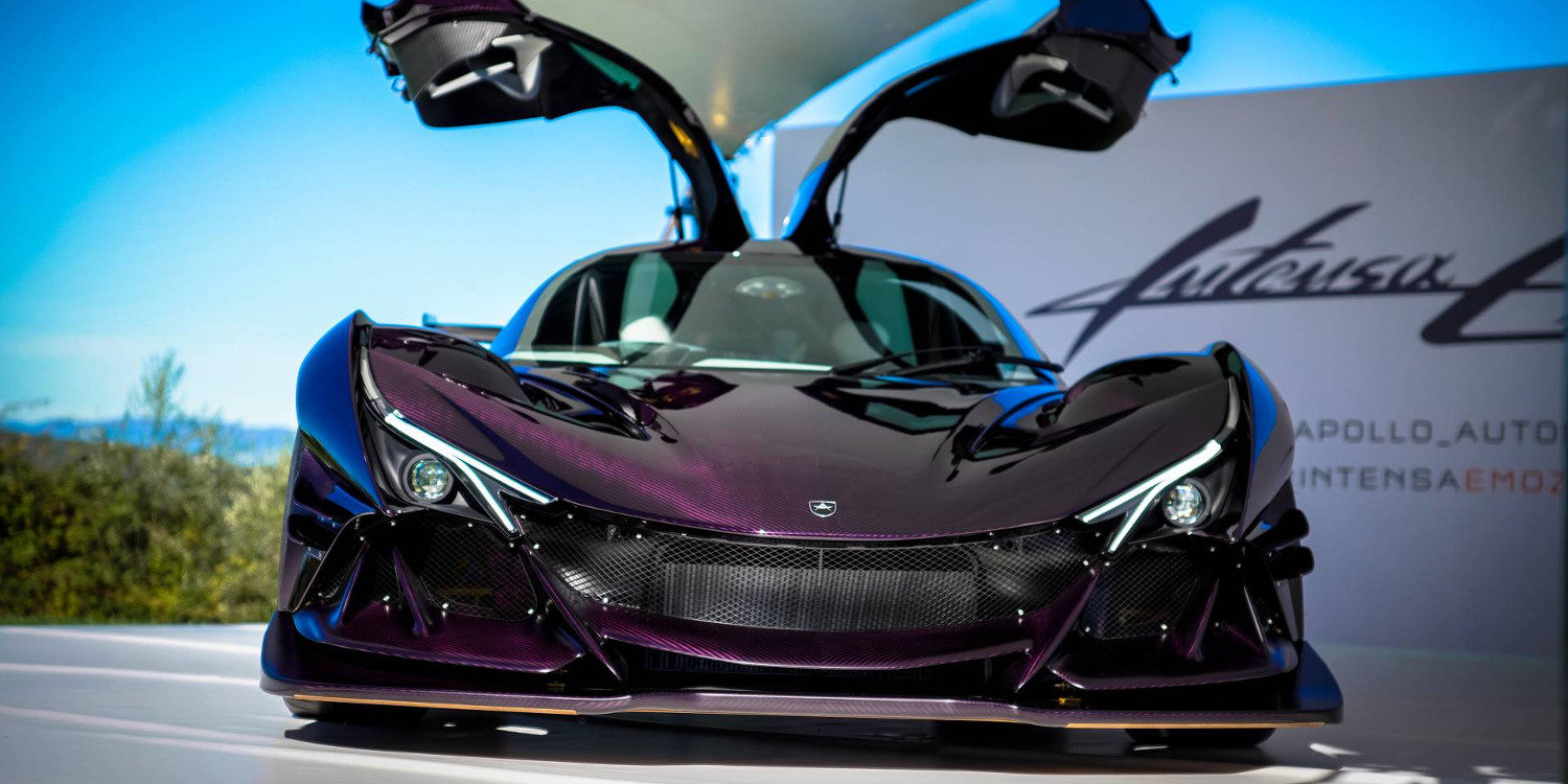 El Hypercar Intensa Emozione de Apollo
