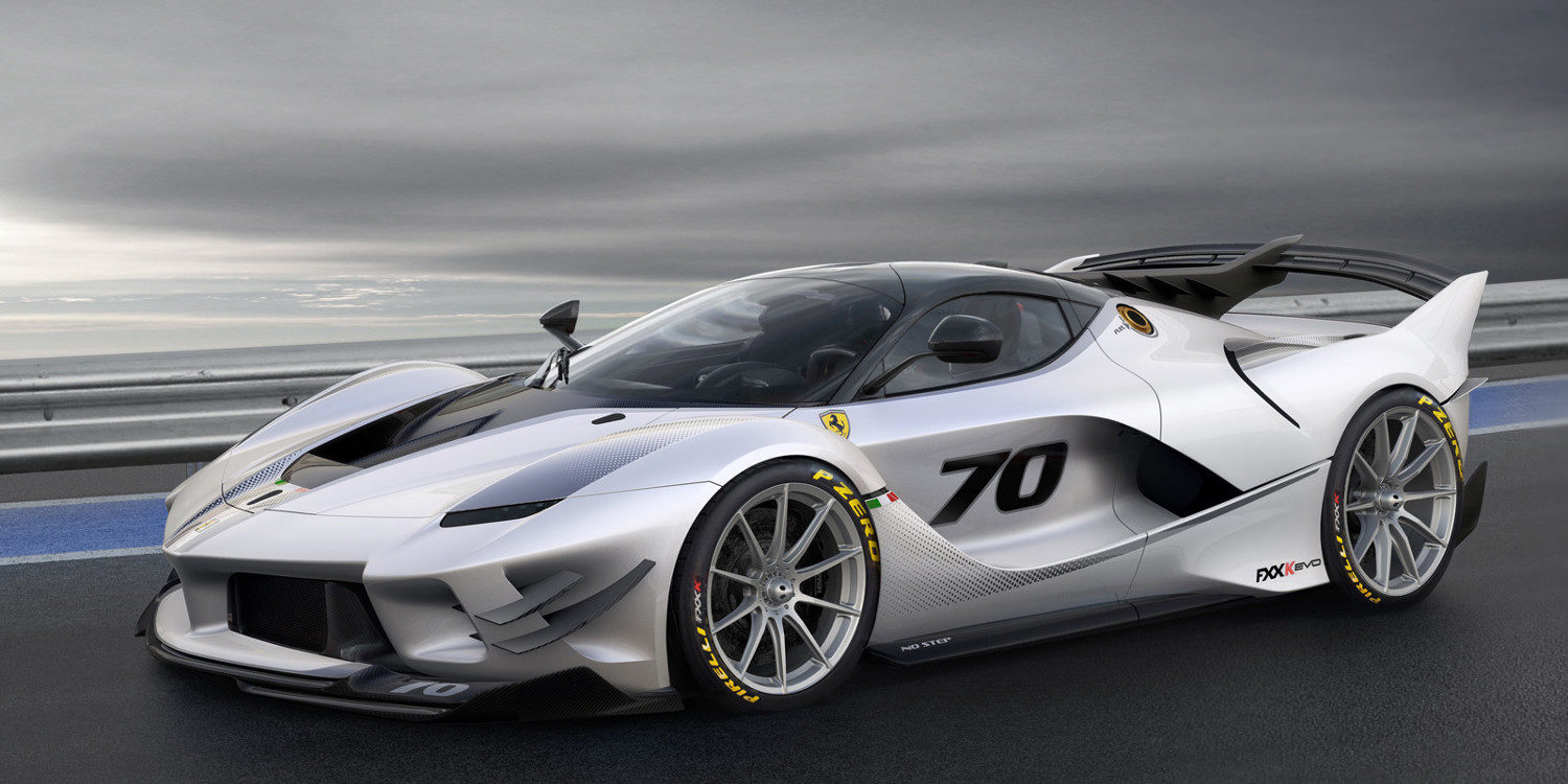 Ferrari mostró el revolucionario FXX-K Evo 2018