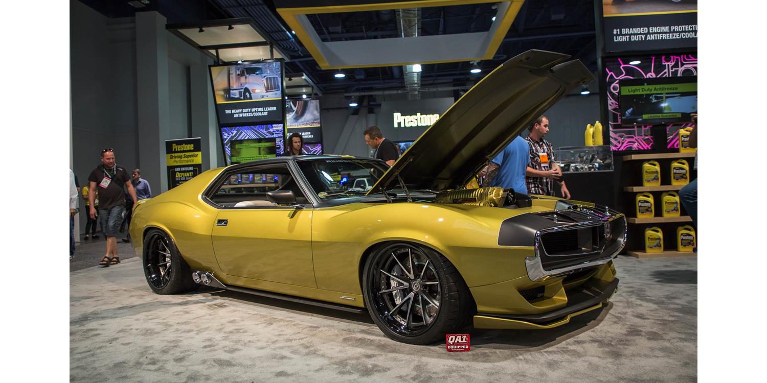 El preparador Ringbrothers presenta el Javelin 1972 con motor Hellcat