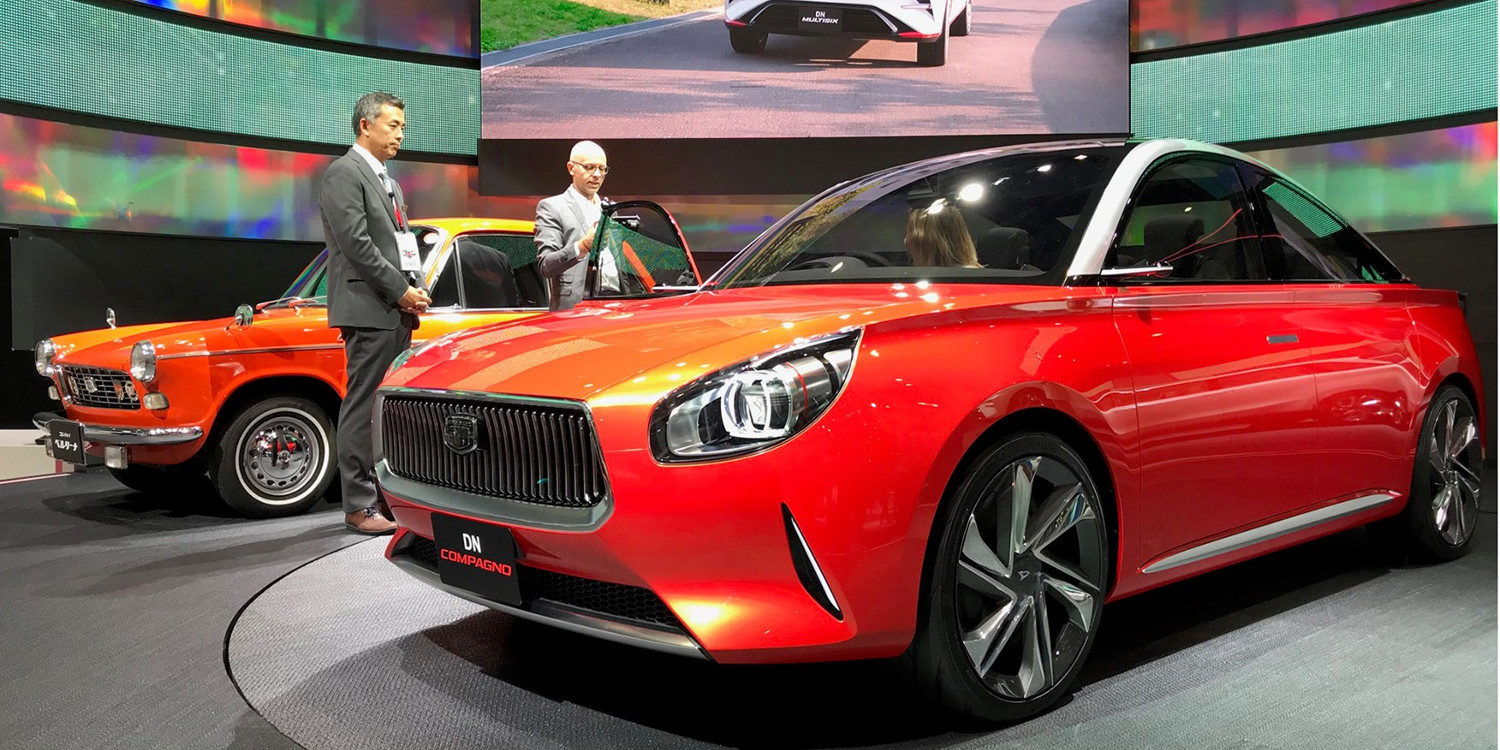 Daihatsu presentó el avanzado y retro DN Compagno