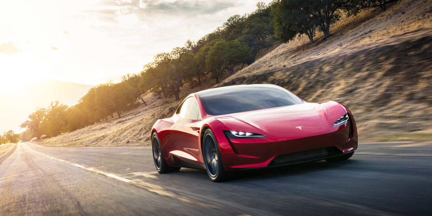 Tesla presentó el veloz Roadster 2020