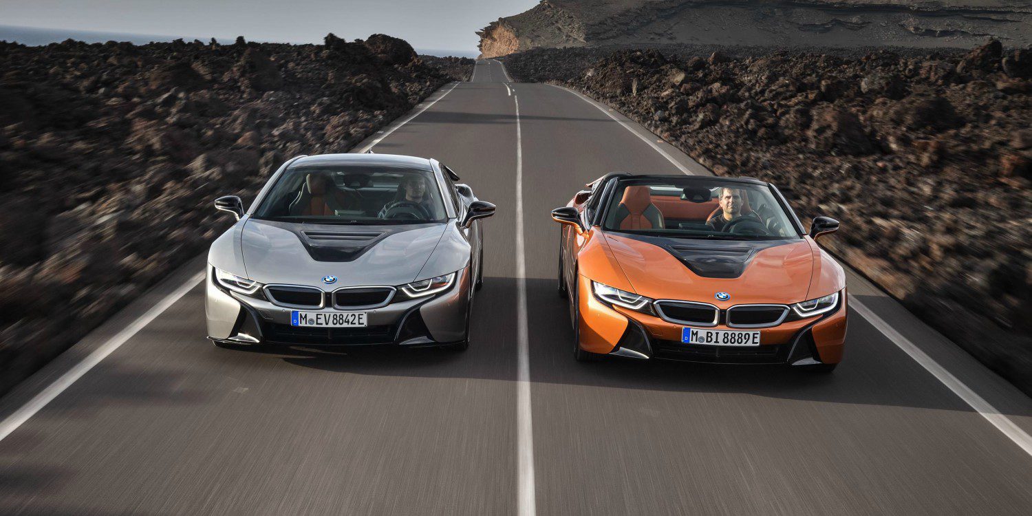 Roadster y Coupé, las versiones del BMW i8