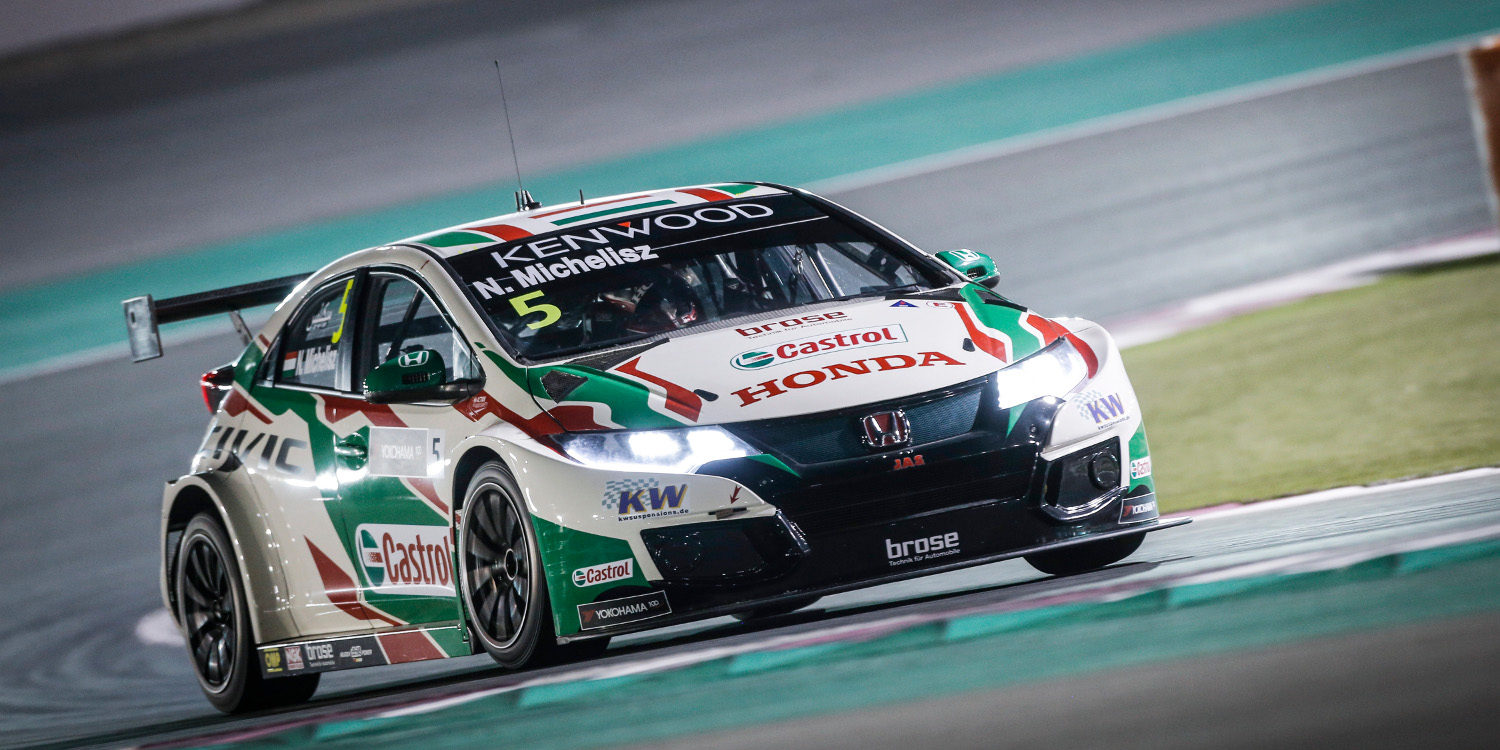 Norbert Michelisz lidera en los Libres 1 de Catar