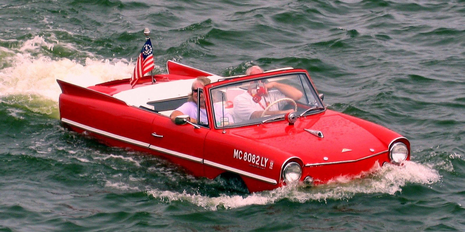 El Amphicar, un auto acuático del pasado que dejó huella