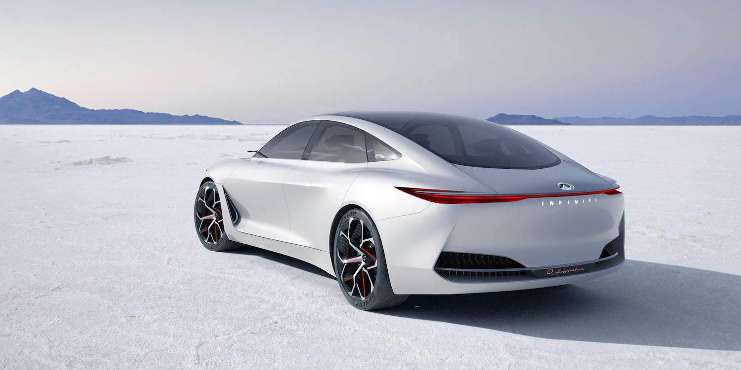 El Infiniti Q Inspiration Sedan Concept 2018