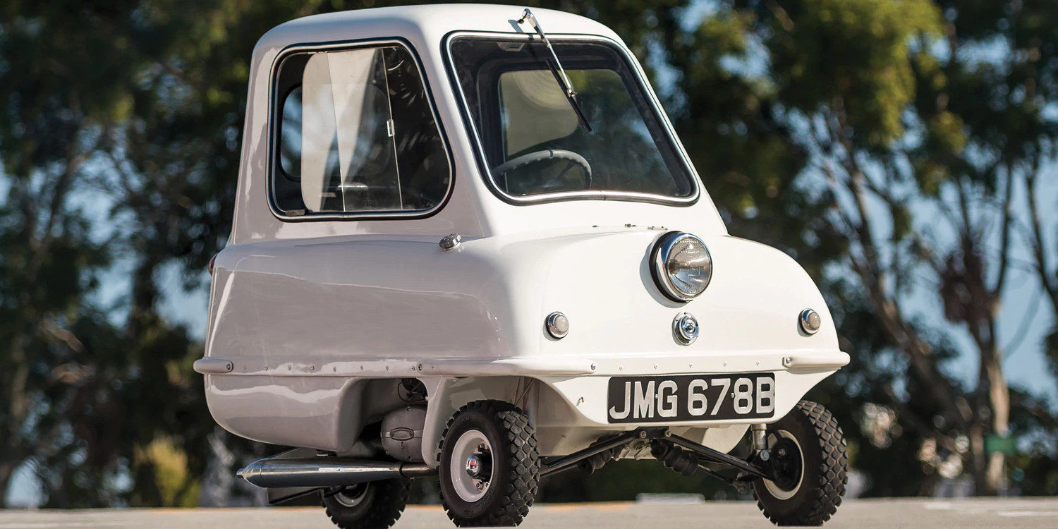 El Peel P50, el auto más pequeño jamás fabricado
