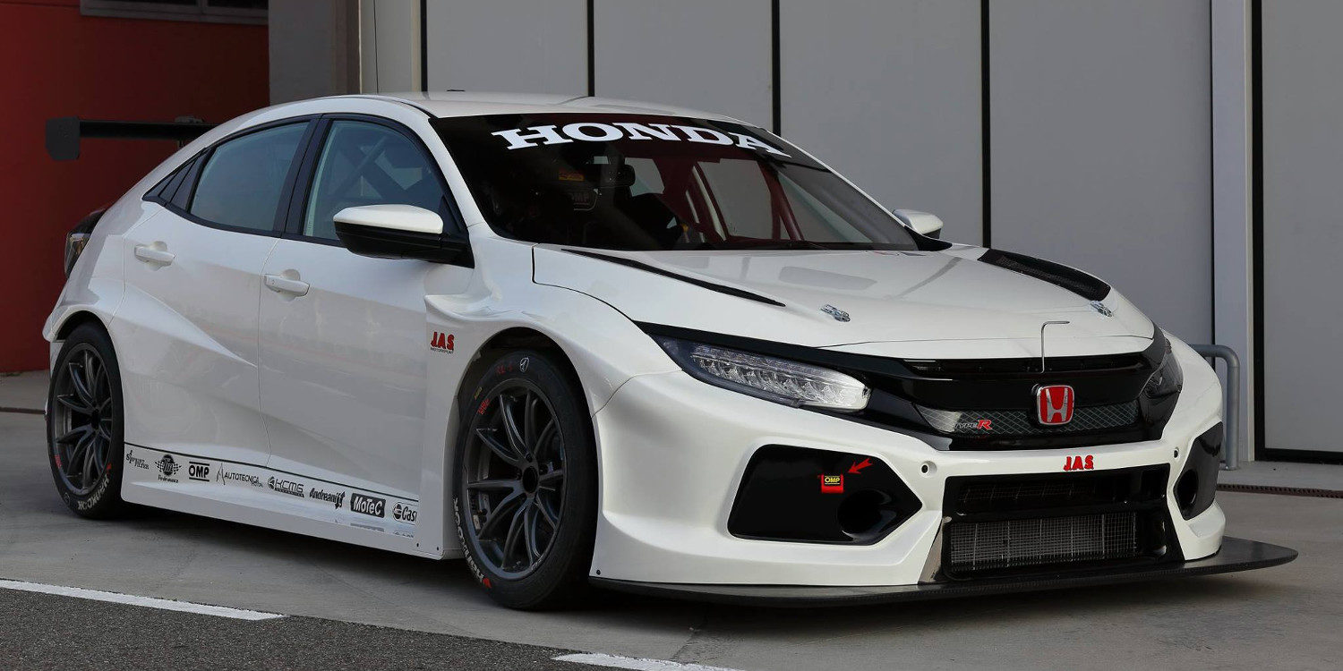 El nuevo Honda Civic Type R TCR ya cuenta con 40 kilos de lastre