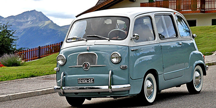 Un vehículo italiano conocido por pocos, El Fiat 600 Múltipla 1956