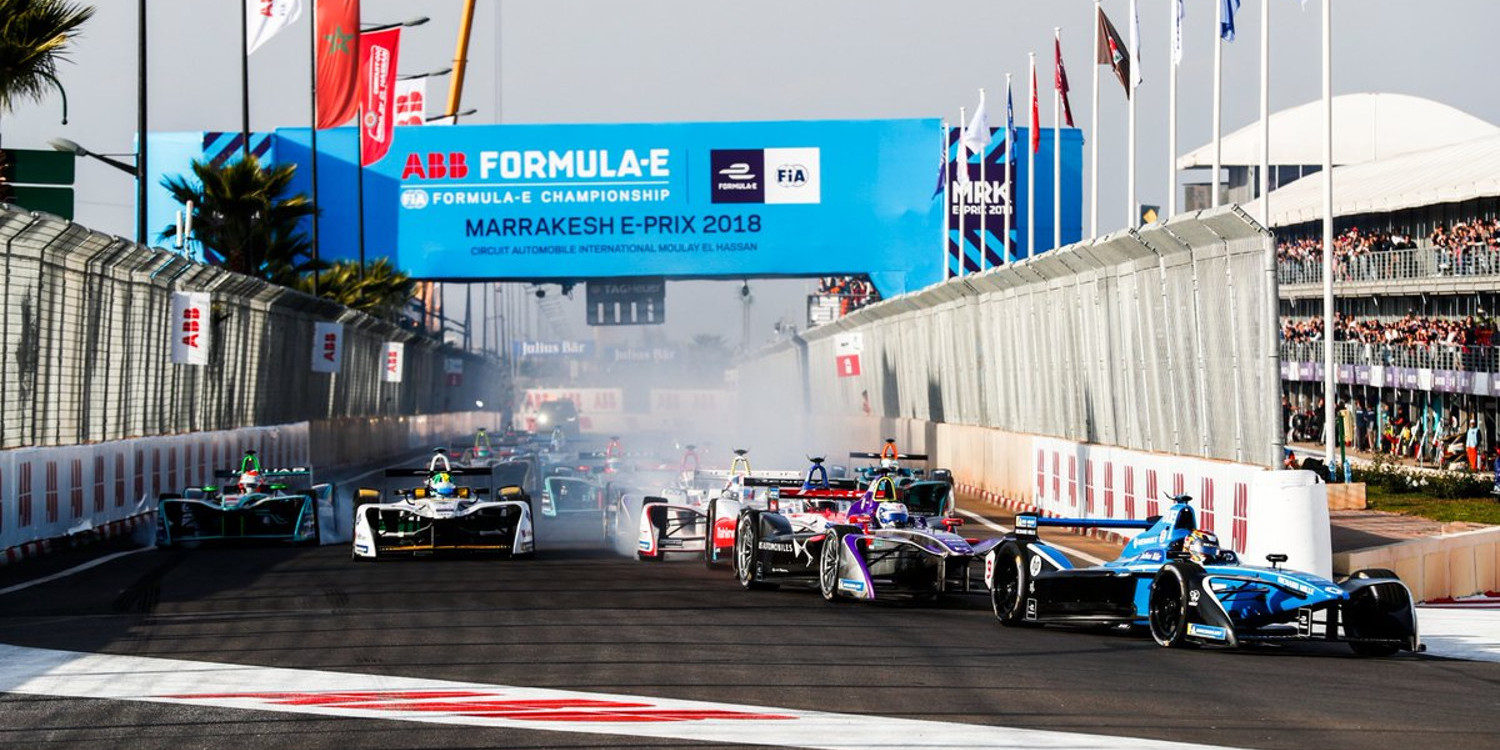 Felix Rosenqvist triunfó en el Eprix de Marrakech de la Fórmula E