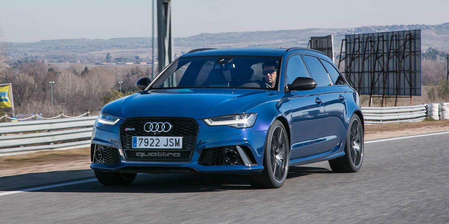 Audi RS6 Avant 2018, un coche de alta gama que vuela en la carretera