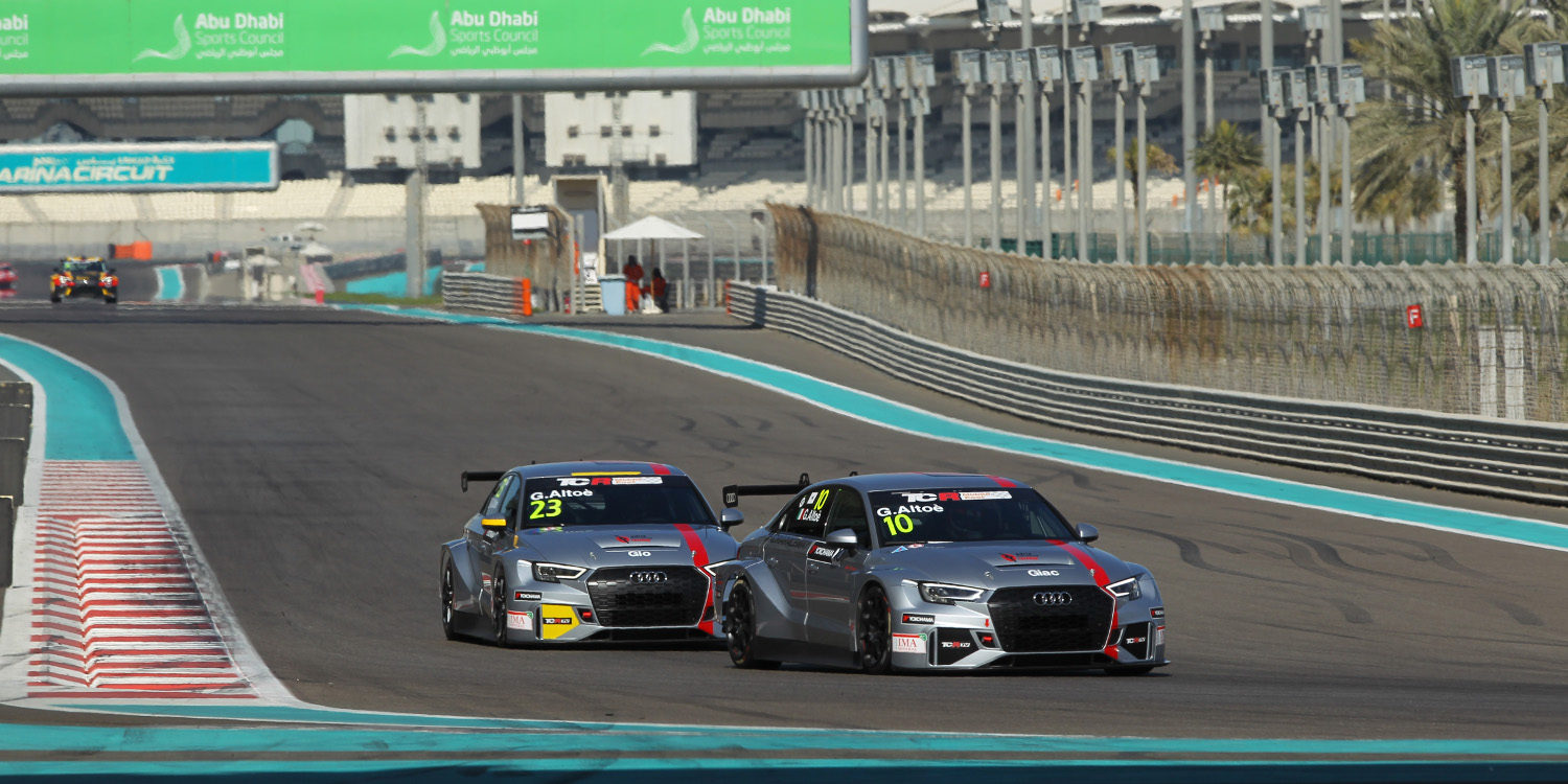 Giacomo Altoè lidera los Libres 1 en Yas Marina