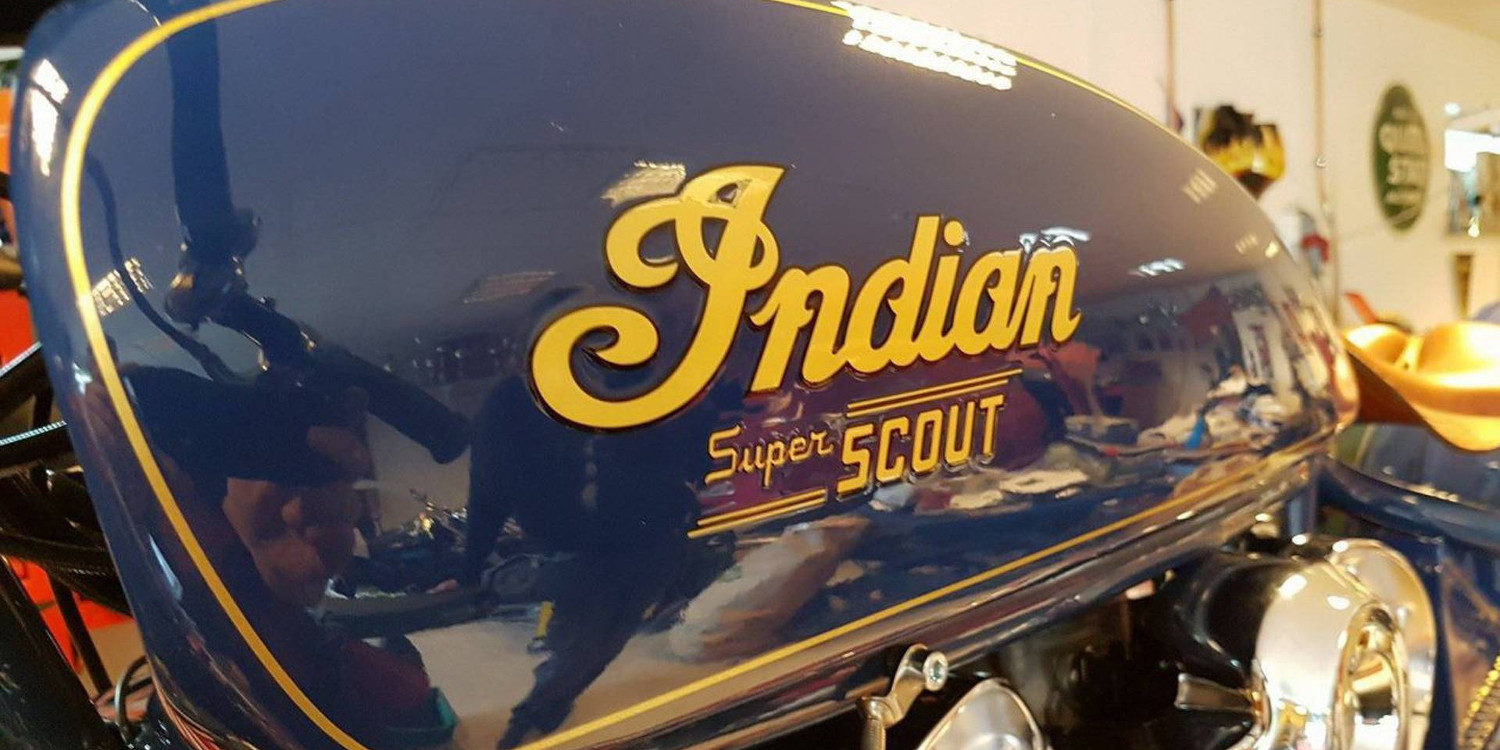 La espectacular Indian Super Scout de Fullhouse