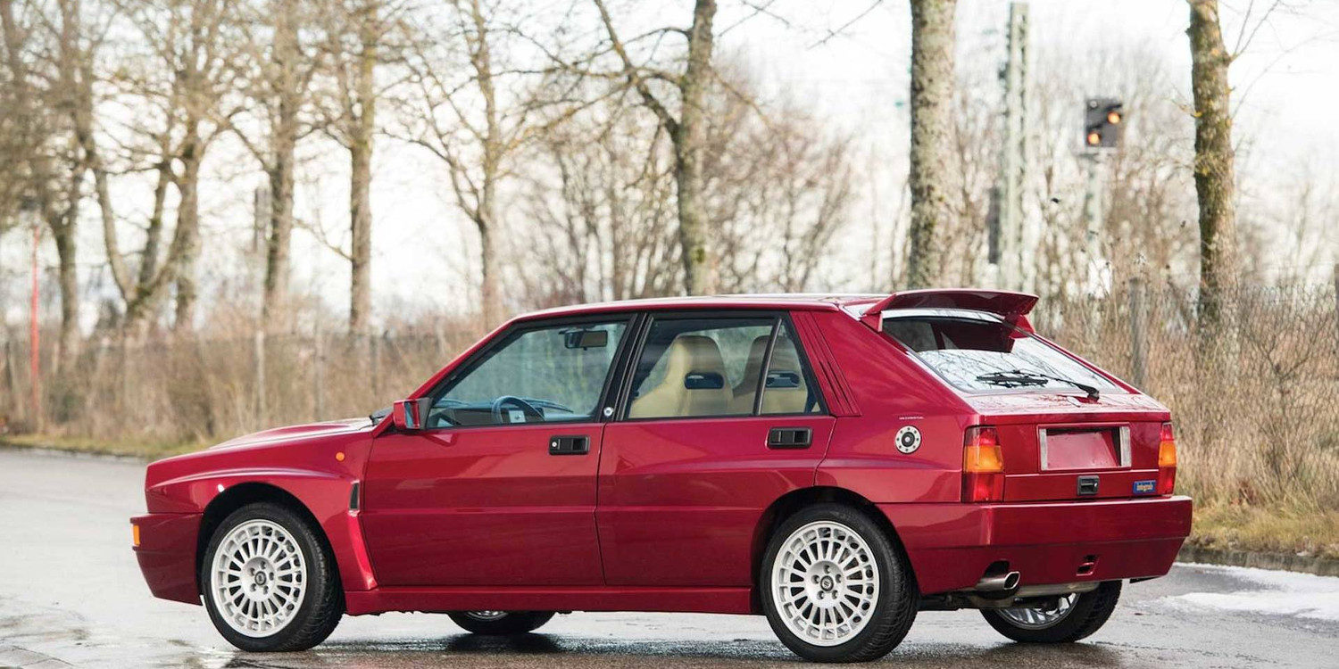 Será subastado este hermoso Lancia Delta Integrale