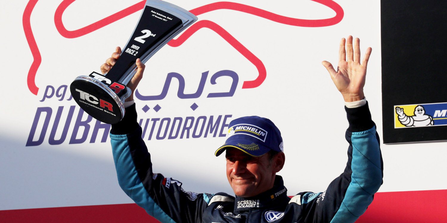 Serio accidente de Gianni Morbidelli en Valencia
