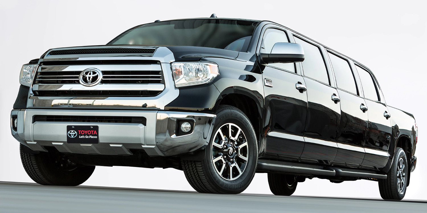 Limusina Toyota Tundrasine, la elegancia tras la convencional pick-up